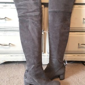 Tory Burch over knee suede boots
